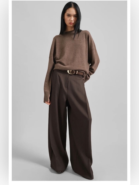 Theory Pants - Theory High-Waist Admiral Pant in Mink